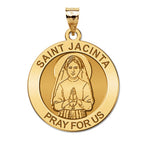 Saint Jacinta Round Religious Medal