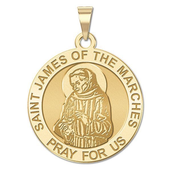 Saint James of the Marches Religious Medal