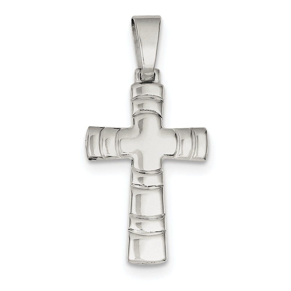 Polished Cross Pendant