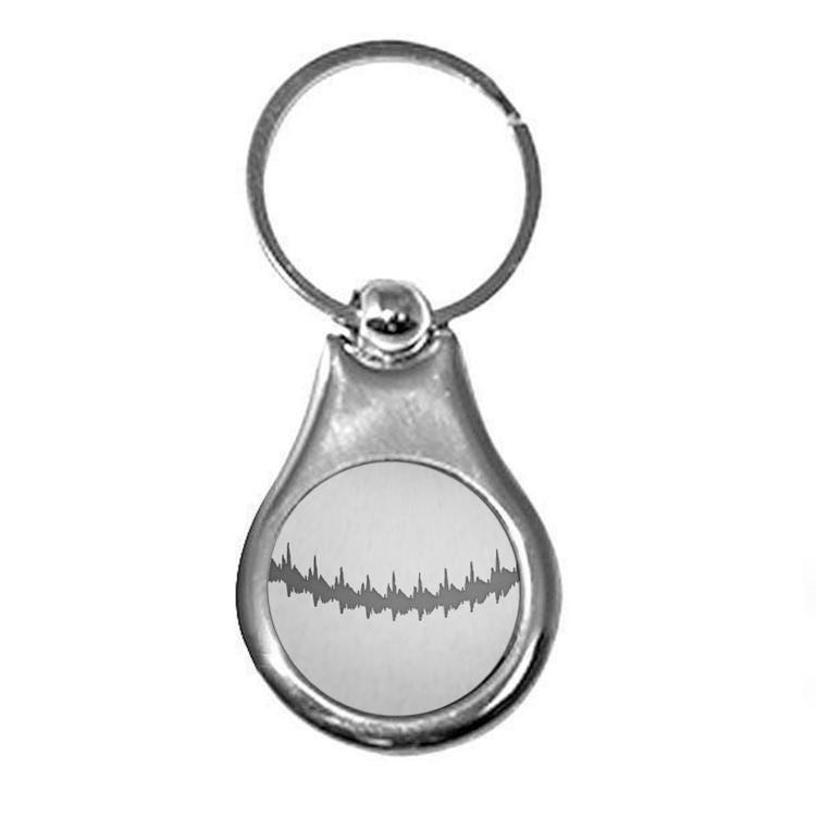 Stainless Steel Fingerprint Keychain