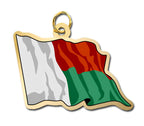 Madagascar Flag Charm