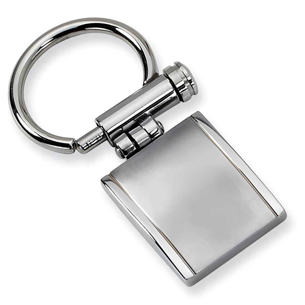 Engravable Stainless Steel Keychain