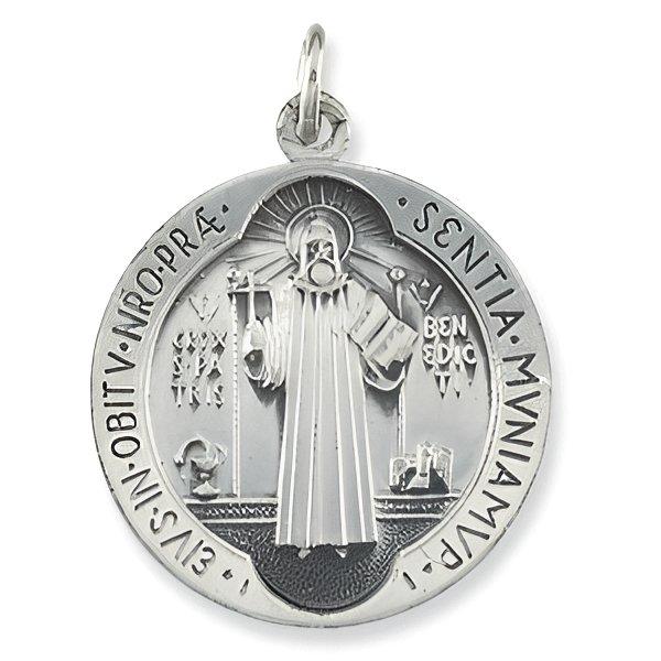 Saint Benedict Round Jubilee Religious Medal