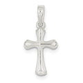 Sterling Silver Flared-End Cross Charm