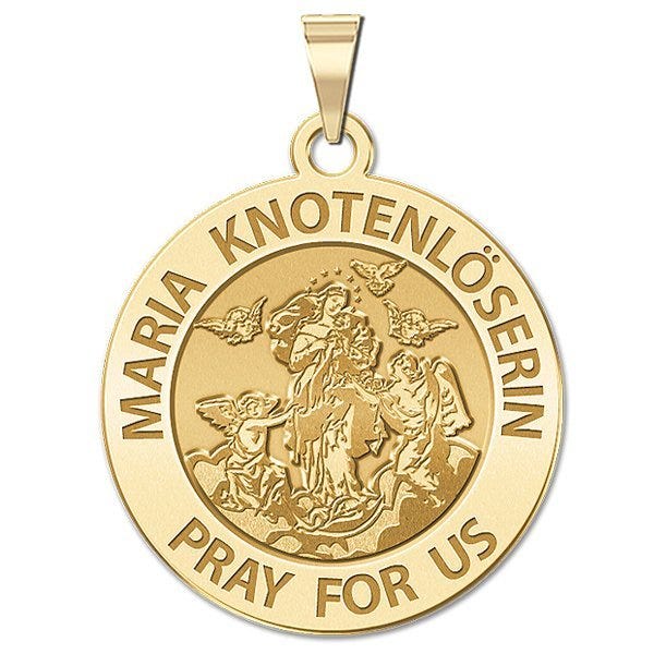 Our Lady Undoer of Knots (German) Religious Medal