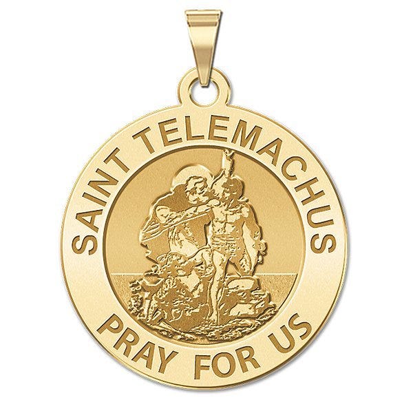 Saint Telemachus Religious Medal