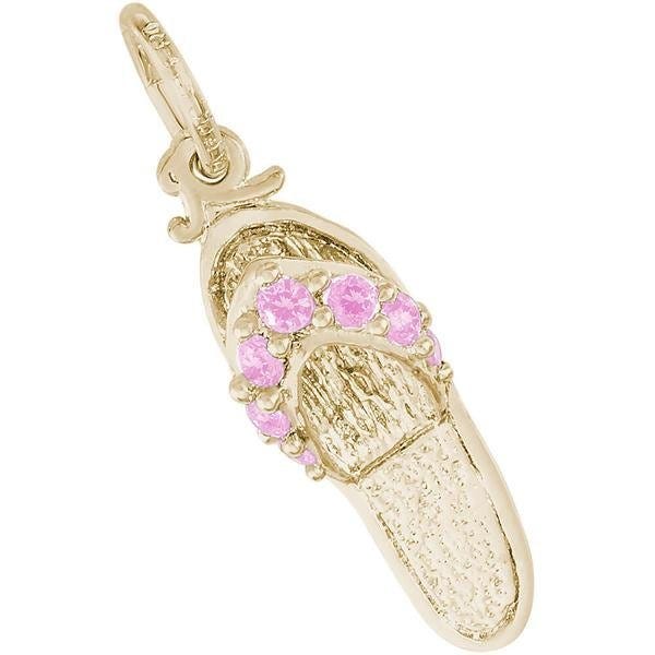 Sandal - Ruby Red Engravable