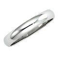 Sterling Silver Approx. 0.12 Inch Half-Round Wedding Band