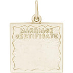 Marriage Certificate Engravable