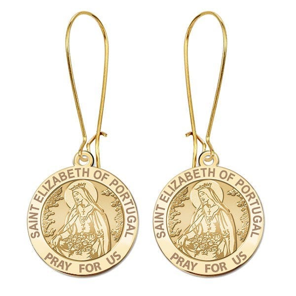 Saint Elizabeth of Portugal Earrings