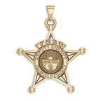Personalized Ohio Sheriff Badge with Rank, Number & Dept.