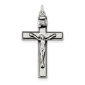 Inri Crucifix Cross With Prayer Pendant