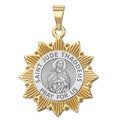 Saint Jude Thaddeus Sun Border Pendant