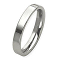 Sterling Silver Approx. 0.16 Inch Flat Wedding Band