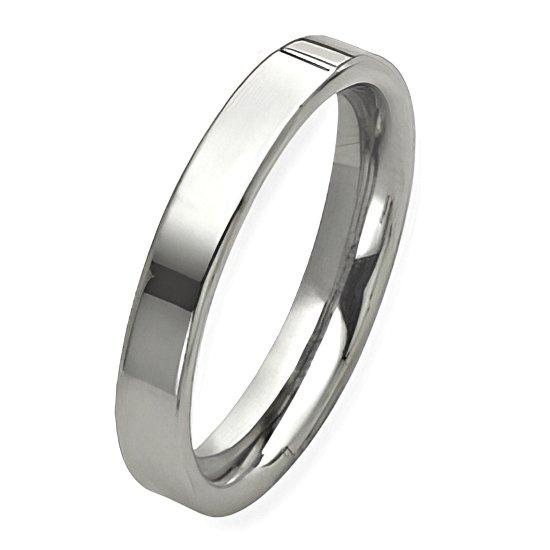Sterling Silver Approx. 0.16 Inch Flat Wedding Band