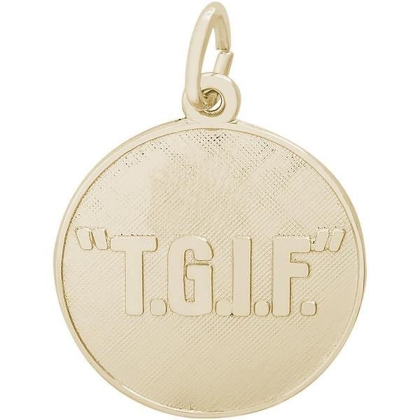 T G I F Engravable