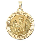 Nuestra Virgen De Lourdes Medal