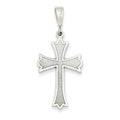 White Gold Cross Pendant