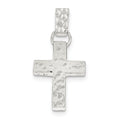 Hammered Latin Cross Pendant