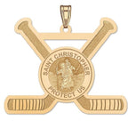 Saint Christopher Hockey Pendant