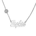 Saint Bernadette Custom Name Necklace