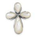 Mother Of Pearl Cross Chain Slide