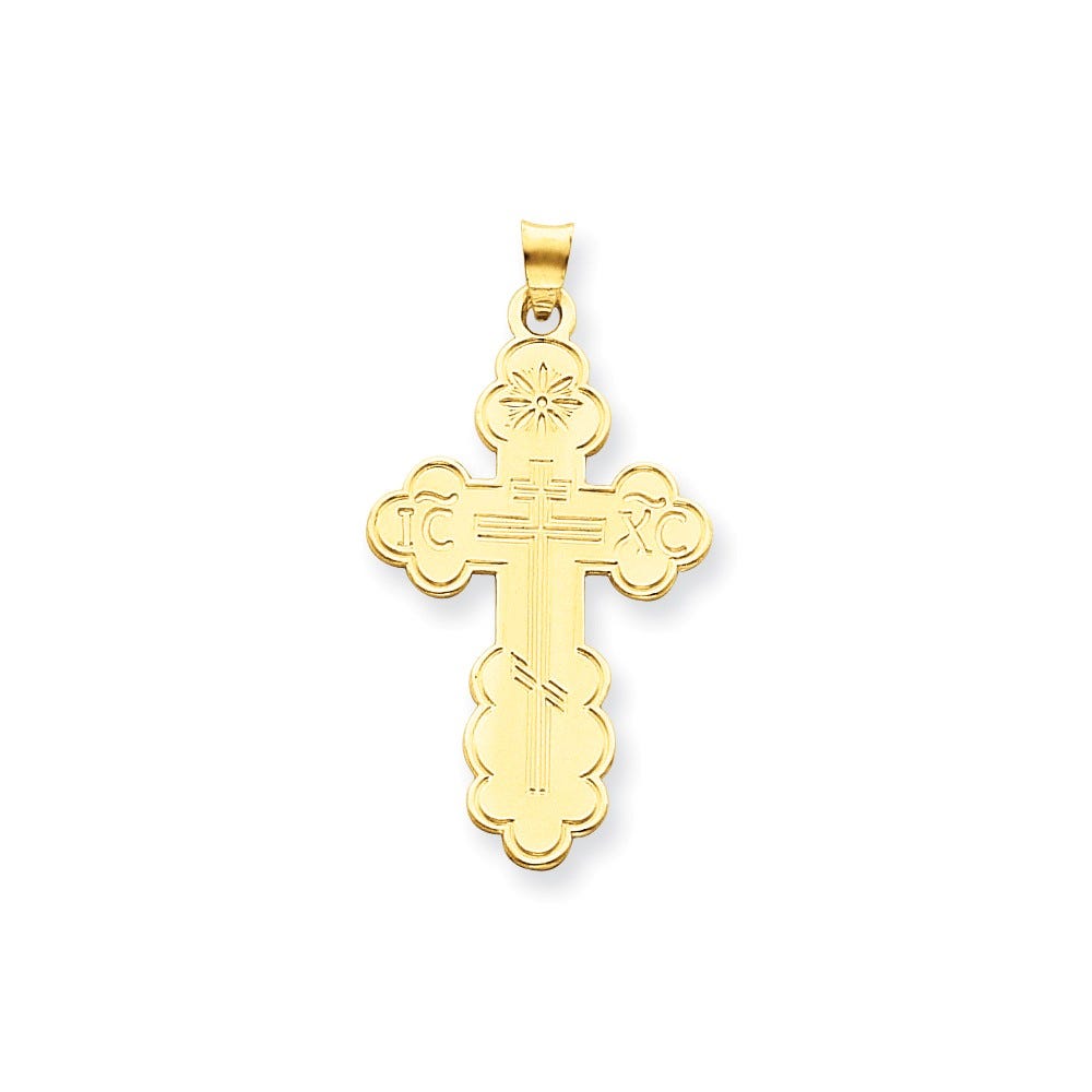 Eastern Orthodox Cross Pendant