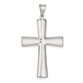 Sterling Silver Hollow Cross Pendant