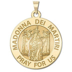 Saint Madonna Dei Martiri Religious Medal