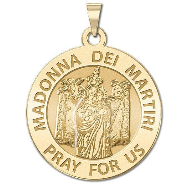 Saint Madonna Dei Martiri Religious Medal
