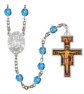 San Damiano And Saint Francis Rosary Beads