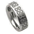 Dura Tungsten Approx. 0.31 Inch Celtic Knot Polished Wedding Band