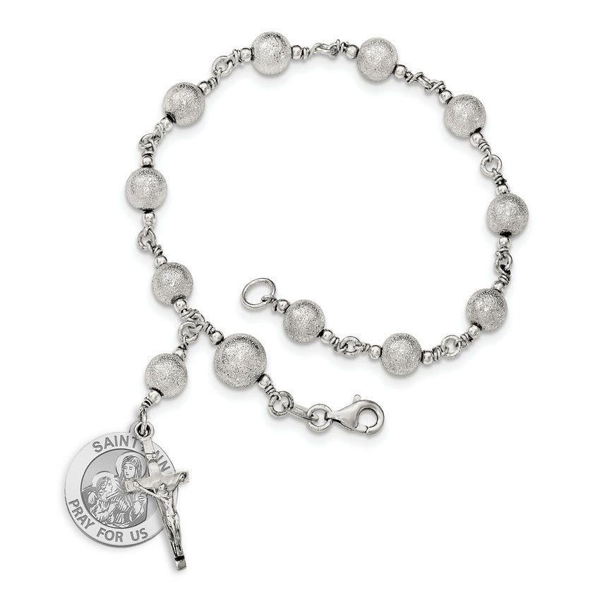 Saint Anne Rosary Bracelet
