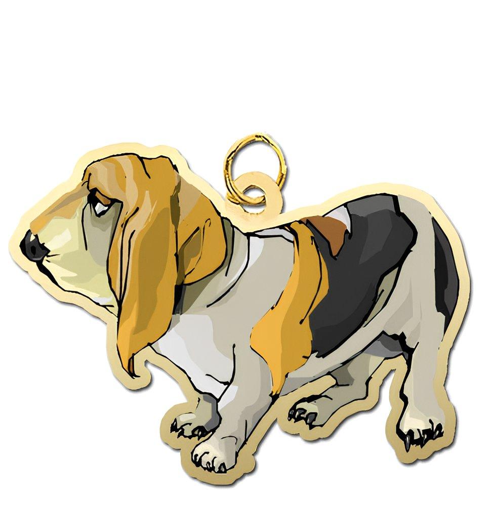 Dog - Bassett Hound Charm