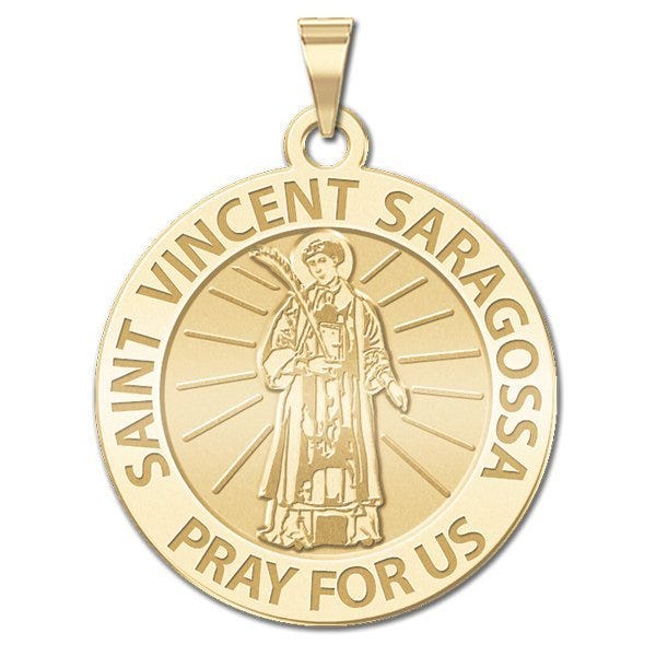 Saint Vincent Of Saragossa Medal