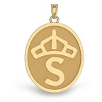 Swedish Warmblood Horse Breed Oval Medal