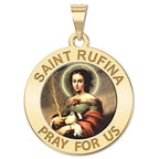 Saint Rufina Religious Color Medal