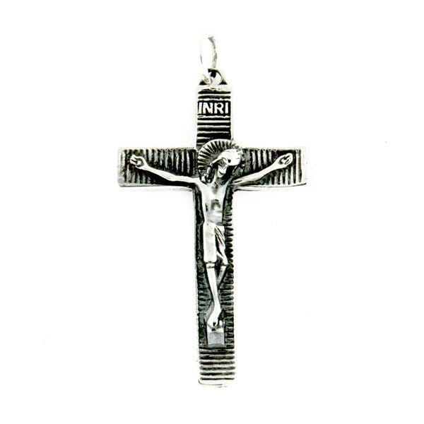 Sterling Silver Crucifix Pendant