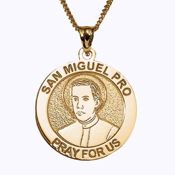 San Miguel Pro Religious Medal