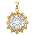 Pope John Paul Ii Sun Border Medal