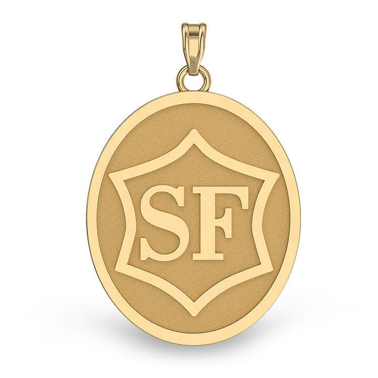 Selle Francais Horse Breed Oval Medal