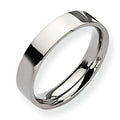 Sterling Silver Approx. 0.20 Inch Flat Wedding Band