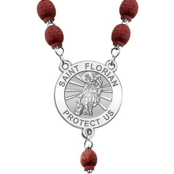 Saint Florian Rosary Beads