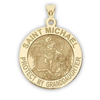 Saint Michael - Protect My Granddaughter - Religious Medal
