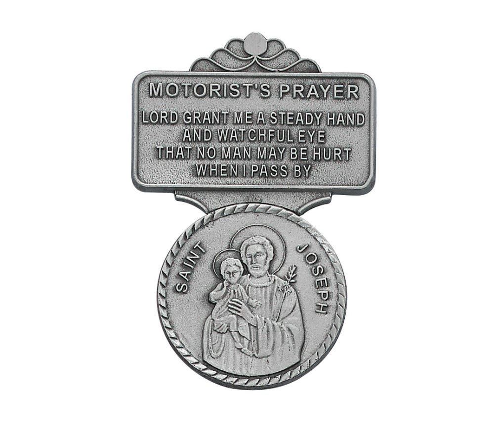Saint Joseph Visor Clip
