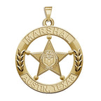 Personalized Texas Marshall Badge with Department