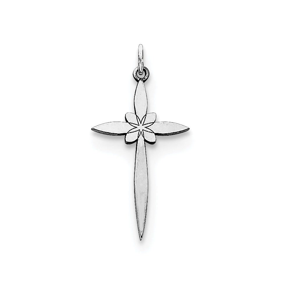 Laser Designed Cross Pendant
