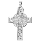 Saint Florian Cross Religious Medal