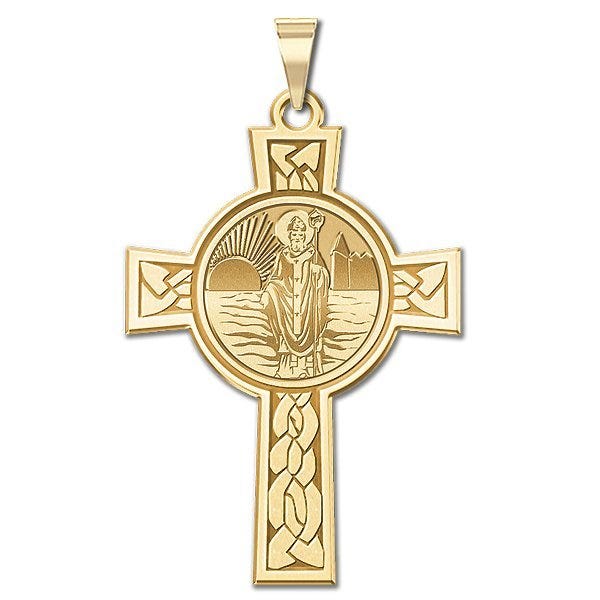 Saint Patrick Cross Religious Medal