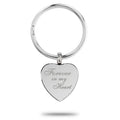 Heart Shape Forever in My Heart Cremation and Ash Vessel Keychain